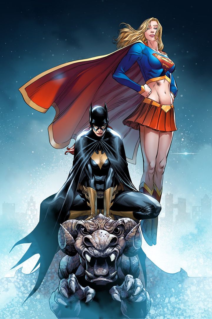 Batgirl Supergirl World's Finest by Mike S. Miller | Scrolller