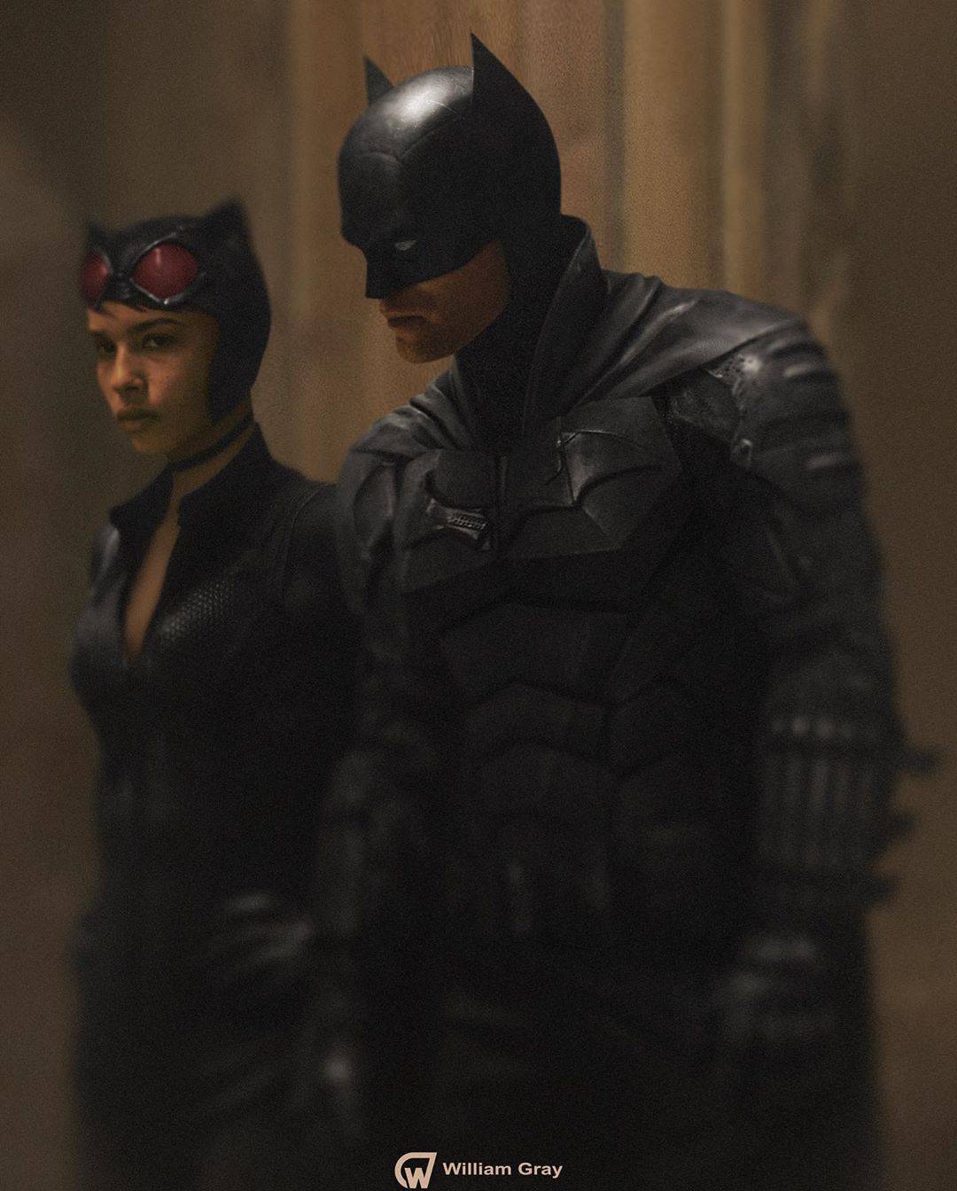 Fan-made: The Batman and Catwoman, by @willgray_art | Scrolller