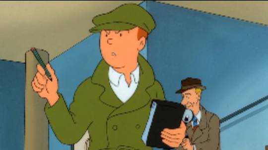 Me trying to figure out how the Adventures of Tintin became a meme, despite  being secretly