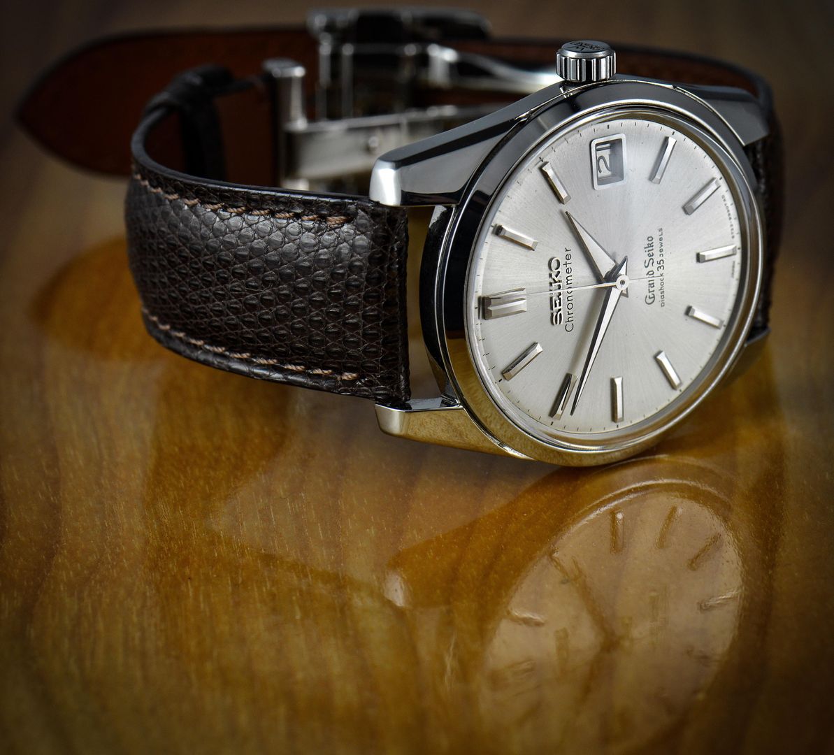 My 1965 Grand Seiko 5722-9990; not bad for an oldie. | Scrolller