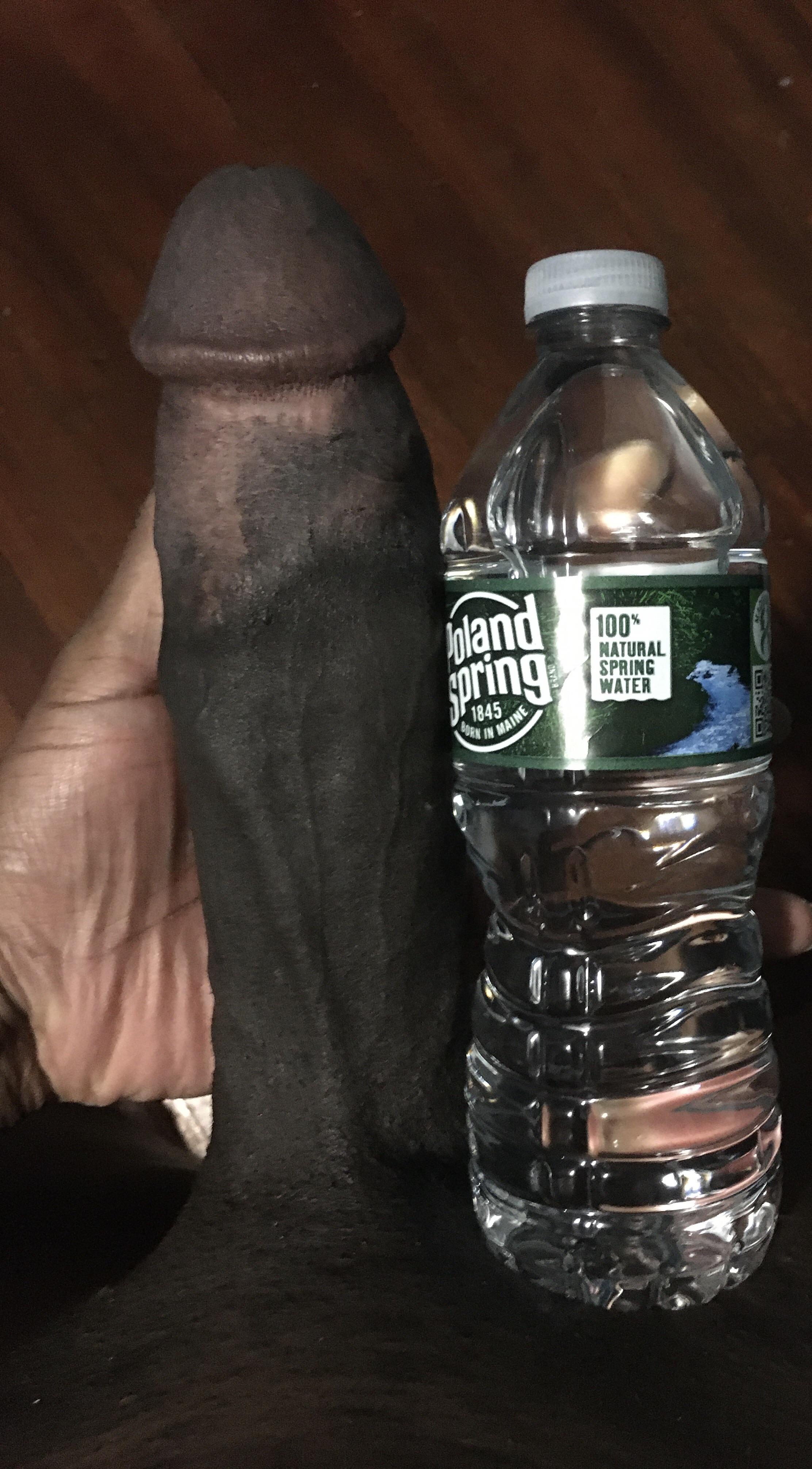 wimper ergens escort My 9 inch penis next to an 8 inch water bottle. | Scrolller