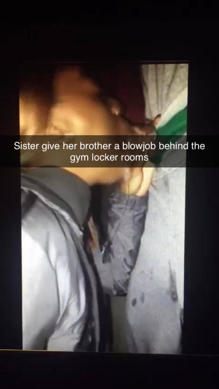 REAL SISTER CAUGHT GIVING ORAL SEX TO HER OWN BROTHER ‼️‼️/BLACK INCEST CAPTIONS Scrolller picture