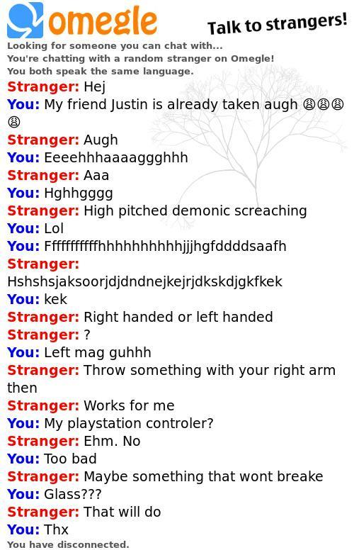 Funny Omegle Screenshots